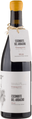 41,95 € Spedizione Gratuita | Vino rosso Tentenublo R. Olivan Escondite del Ardacho Veriquete D.O.Ca. Rioja La Rioja Spagna Tempranillo, Grenache, Viura, Malvasía Bottiglia 75 cl