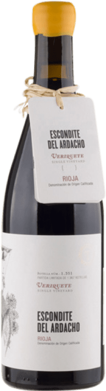 41,95 € 免费送货 | 红酒 Tentenublo R. Olivan Escondite del Ardacho Veriquete D.O.Ca. Rioja 拉里奥哈 西班牙 Tempranillo, Grenache, Viura, Malvasía 瓶子 75 cl