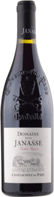 119,95 € Envio grátis | Vinho tinto Domaine La Janasse Vielles Vigne Rouge A.O.C. Châteauneuf-du-Pape Rhône França Syrah, Grenache, Monastrell Garrafa 75 cl