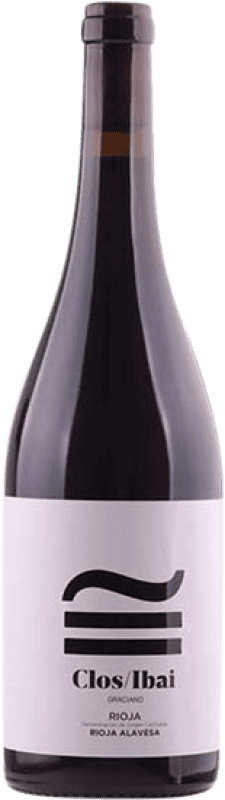 19,95 € Envío gratis | Vino tinto Clos Ibai D.O.Ca. Rioja La Rioja España Graciano Botella 75 cl