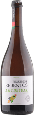 27,95 € Kostenloser Versand | Weißer Sekt Márcio Lopes Pequenos Rebentos Ancestral Pet Nat I.G. Portugal Minho Portugal Loureiro Flasche 75 cl