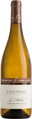 25,95 € Бесплатная доставка | Белое вино Ferraton Père Le Mialan A.O.C. Saint-Péray Рона Франция Marsanne — Марсанн 75 cl