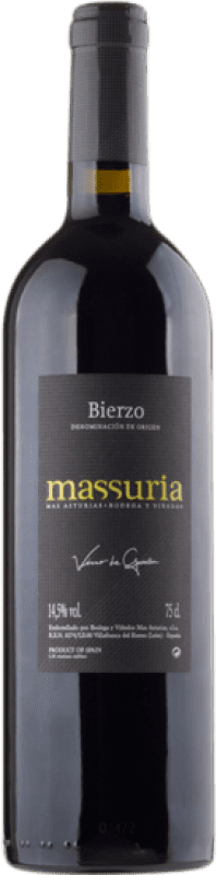 73,95 € Envío gratis | Vino tinto Más Asturias Massuria D.O. Bierzo Castilla y León España Mencía Botella Magnum 1,5 L