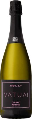 17,95 € Бесплатная доставка | Розовое игристое вино Colet Vatua Extra Brut — Экстра Брют Классический, Rosé — Розе D.O. Penedès Каталония Испания Merlot — Мерло 75 cl
