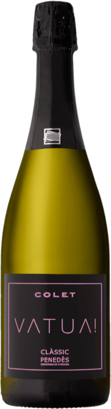 14,95 € Envoi gratuit | Vin Mousseux Rosé Colet Vatua Rosé Clássic Extra- Brut D.O. Penedès Catalogne Espagne Merlot Bouteille 75 cl