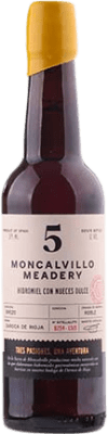 41,95 € Kostenloser Versand | Kräuterlikör Moncalvillo Meadery Hidromiel 5 de Nueces Miel La Rioja Spanien Halbe Flasche 37 cl