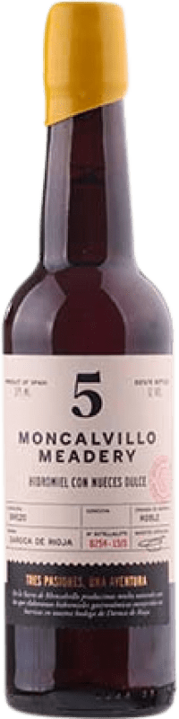 32,95 € Envío gratis | Licor de Hierbas Moncalvillo Meadery Nº 5 La Rioja España Media Botella 37 cl Noten — Nueces, Hidromiel