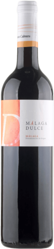 18,95 € Envío gratis | Vino dulce Muñiz Cabrera Dimobe D.O. Sierras de Málaga Andalucía España Moscatel de Alejandría, Pedro Ximénez Botella 75 cl