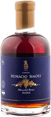 49,95 € Free Shipping | Sweet wine Horacio Simoes Fortificando con Armagnac Setúbal Portugal Muscatel Rosé Medium Bottle 50 cl