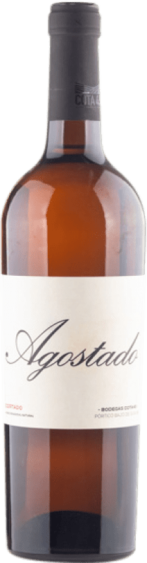 64,95 € Free Shipping | White wine Cota 45 Agostado Cortado I.G.P. Vino de la Tierra de Cádiz Andalusia Spain Palomino Fino Bottle 75 cl