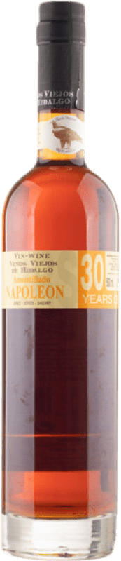 114,95 € Free Shipping | Fortified wine La Gitana Amontillado Viejo VORS D.O. Jerez-Xérès-Sherry Andalusia Spain Palomino Fino 30 Years Bottle 75 cl