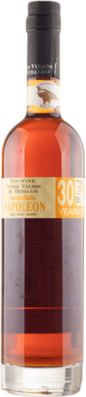 97,95 € 送料無料 | 酒精強化ワイン La Gitana Amontillado — アモンティリャード VORS Very Old Rare Sherry — とても古くて希少なシェリー D.O. Jerez-Xérès-Sherry アンダルシア スペイン Palomino Fino 30 年 ボトル 75 cl