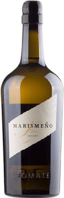 8,95 € Kostenloser Versand | Verstärkter Wein Sánchez Romate Fino Marismeño D.O. Jerez-Xérès-Sherry Andalusien Spanien Palomino Fino Halbe Flasche 37 cl
