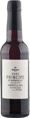 83,95 € Free Shipping | Fortified wine Barbadillo Amontillado Principe VORS Andalusia Spain Palomino Fino Half Bottle 37 cl