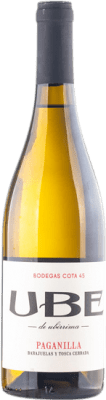 49,95 € Envío gratis | Vino blanco Cota 45 UBE Paganilla Andalucía España Palomino Fino Botella Magnum 1,5 L