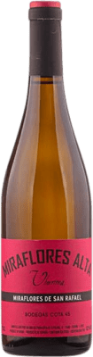 122,95 € Envío gratis | Vino blanco Cota 45 Colección Miraflores Alta Andalucía España Palomino Fino Botella 75 cl