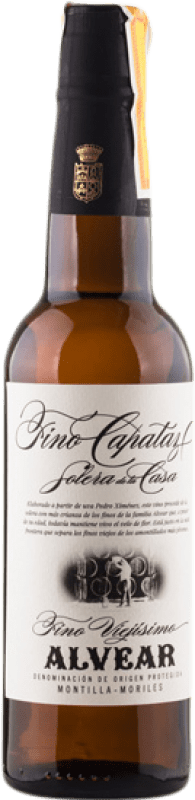 10,95 € 送料無料 | 強化ワイン Alvear Fino Capataz D.O. Montilla-Moriles アンダルシア スペイン Pedro Ximénez ハーフボトル 37 cl