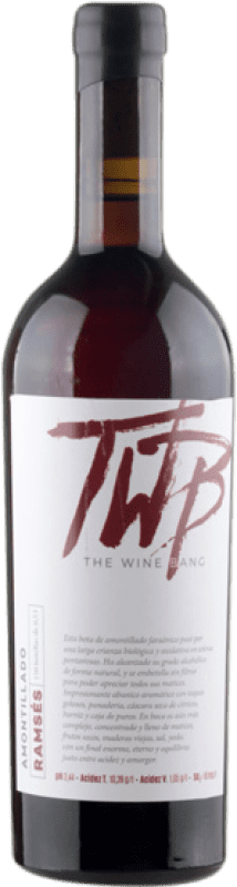 86,95 € Free Shipping | Fortified wine Delgado The Wine Bang TWB Amontillado Ramsés D.O. Montilla-Moriles Andalusia Spain Pedro Ximénez Medium Bottle 50 cl