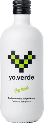 26,95 € Envío gratis | Aceite de Oliva Yo Verde España Picual Botella Medium 50 cl