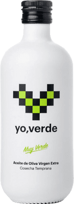 21,95 € Kostenloser Versand | Olivenöl Yo Verde — Grüne, E-NOL Extra Nativ Spanien Picual Medium-Flasche 50 cl