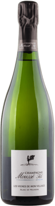 74,95 € Envoi gratuit | Vin Mousseux Blanc Cédric Moussé Les Vignes de Mon Village A.O.C. Champagne Champagne France Pinot Meunier Bouteille 75 cl