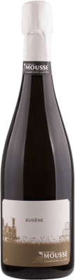 62,95 € Kostenloser Versand | Weißer Sekt Cédric Moussé Eugene A.O.C. Champagne Champagner Frankreich Pinot Noir — Spätburgunder, Pinot Meunier — Schwarzriesling Flasche 75 cl
