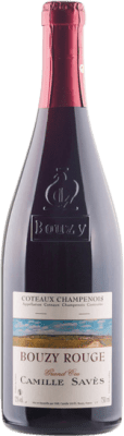 59,95 € Envío gratis | Vino tinto Camille Savès A.O.C. Coteaux Champenoise Champagne Francia Pinot Negro Botella 75 cl