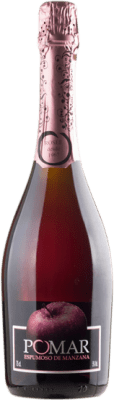 7,95 € Envio grátis | Sidra Viuda de Angelón Pomar Rosé D.O.P. Sidra de Asturias Principado das Astúrias Espanha 75 cl Manzana — Maçã