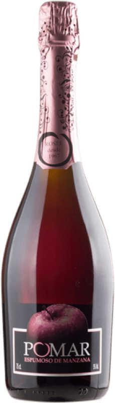 8,95 € Free Shipping | Cider Viuda de Angelón Pomar Rosé D.O.P. Sidra de Asturias Principality of Asturias Spain 75 cl Manzana — Apple