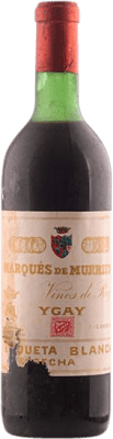 198,95 € Kostenloser Versand | Rotwein Marqués de Murrieta Etiqueta Blanca 1966 D.O.Ca. Rioja La Rioja Spanien Tempranillo Flasche 75 cl