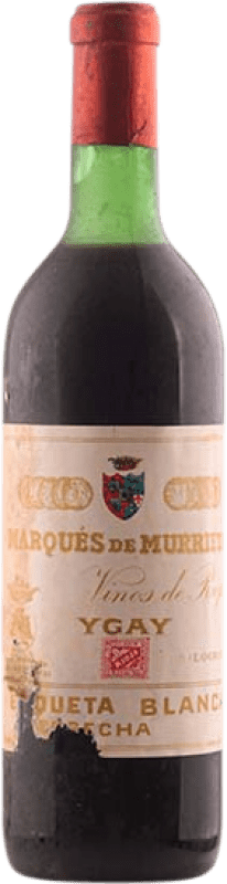 198,95 € Spedizione Gratuita | Vino Rosso Marqués de Murrieta White — Edizione Bianca 1966 D.O.Ca. Rioja La Rioja Spagna Tempranillo Bottiglia 75 cl