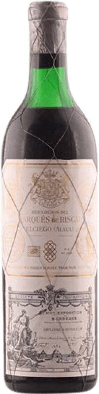 445,95 € 免费送货 | 红酒 Marqués de Riscal 预订 1964 D.O.Ca. Rioja 拉里奥哈 西班牙 Tempranillo 瓶子 75 cl