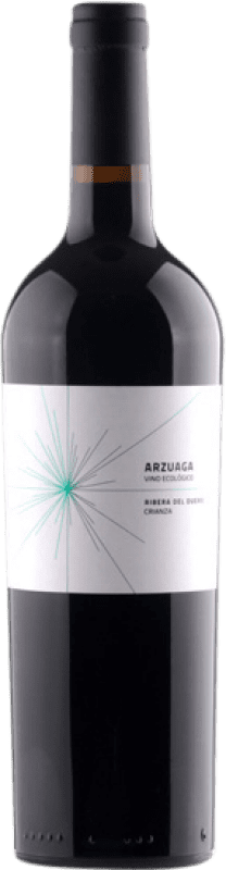 25,95 € Free Shipping | Red wine Arzuaga Eco Aged D.O. Ribera del Duero Castilla y León Spain Tempranillo Organic Bottle 75 cl