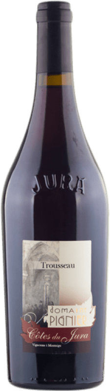 48,95 € Free Shipping | Red wine Domaine Pignier Trousseau A.O.C. Côtes du Jura Jura France Bastardo Bottle 75 cl