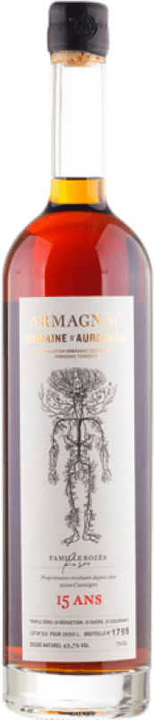 99,95 € 免费送货 | 阿马尼亚克 Domaine d'Aurensan I.G.P. Bas Armagnac 法国 Ugni — 乌尼 15 岁 70 cl