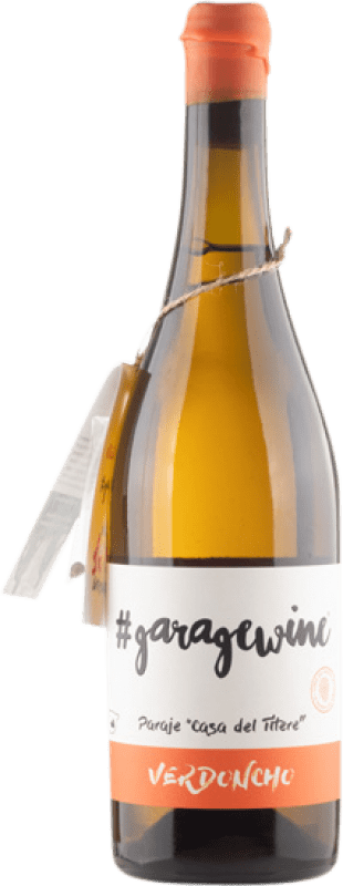 15,95 € Envío gratis | Vino blanco Garage Wine I.G.P. Vino de la Tierra de Castilla Castilla la Mancha España Verdejo Botella 75 cl