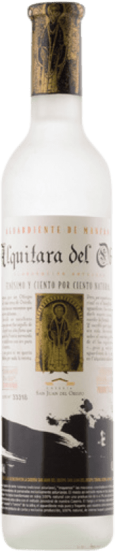 27,95 € Free Shipping | Pomace Brandy Casería San Juan La Alquitara del Obispo Principality of Asturias Spain Medium Bottle 50 cl Manzana — Apple