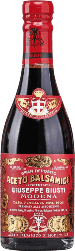 29,95 € Spedizione Gratuita | Aceto Giuseppe Giusti Balsamico Riccardo D.O.C. Modena Italia 12 Anni Piccola Bottiglia 25 cl