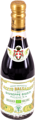 15,95 € Envío gratis | Vinagre Giuseppe Giusti Balsamico Bio D.O.C. Modena Italia 6 Años Botellín 25 cl
