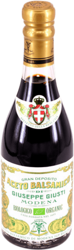 15,95 € Envio grátis | Vinagre Giuseppe Giusti Balsâmico D.O.C. Modena Itália 6 Anos Bio — Ecológico Garrafinha 25 cl