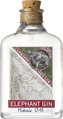 52,95 € Envio grátis | Gin Elephant Gin London Dry Alemanha Garrafa Medium 50 cl