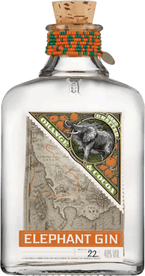 45,95 € Kostenloser Versand | Gin Elephant Gin Orange & Cocoa Deutschland Medium Flasche 50 cl