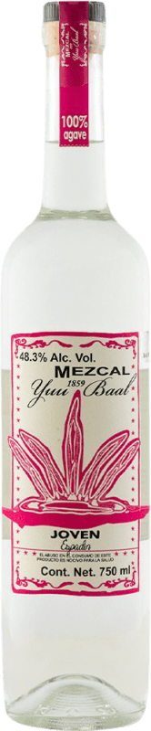 55,95 € Spedizione Gratuita | Mezcal Yuu Baal Espadín Giovane Messico Bottiglia 70 cl