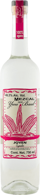 57,95 € 免费送货 | 梅斯卡尔酒 Yuu Baal Espadín 年轻的 墨西哥 瓶子 70 cl