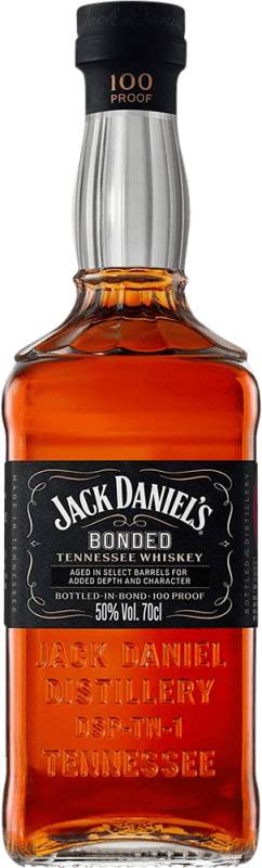 39,95 € Spedizione Gratuita | Whisky Bourbon Jack Daniel's Bonded stati Uniti Bottiglia 70 cl