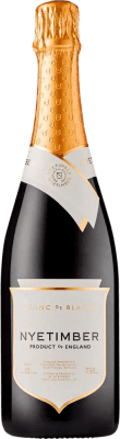 86,95 € Envio grátis | Espumante branco Nyetimber Blanc de Blancs Reino Unido Chardonnay Garrafa 75 cl