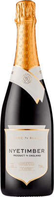 86,95 € Kostenloser Versand | Weißer Sekt Nyetimber Blanc de Blancs Großbritannien Chardonnay Flasche 75 cl