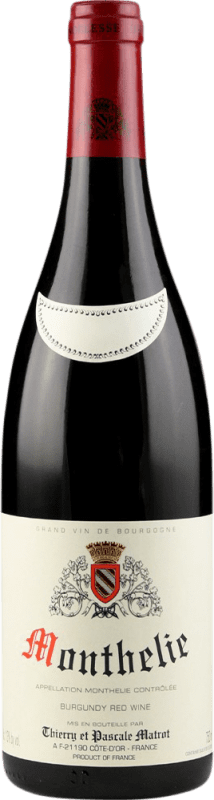 45,95 € Envio grátis | Vinho tinto Domaine Matrot Monthelie A.O.C. Bourgogne França Pinot Preto Garrafa 75 cl