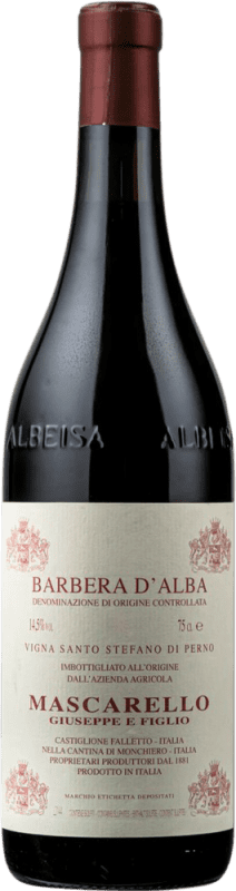 65,95 € Envío gratis | Vino tinto Giuseppe Mascarello Vigna Santo Stefano di Perno D.O.C. Barbera d'Alba Italia Barbera Botella 75 cl