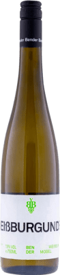 16,95 € Бесплатная доставка | Белое вино Andreas Bender Trocken — Сухое Q.b.A. Mosel Германия Pinot Blanc — Пино Блан 75 cl